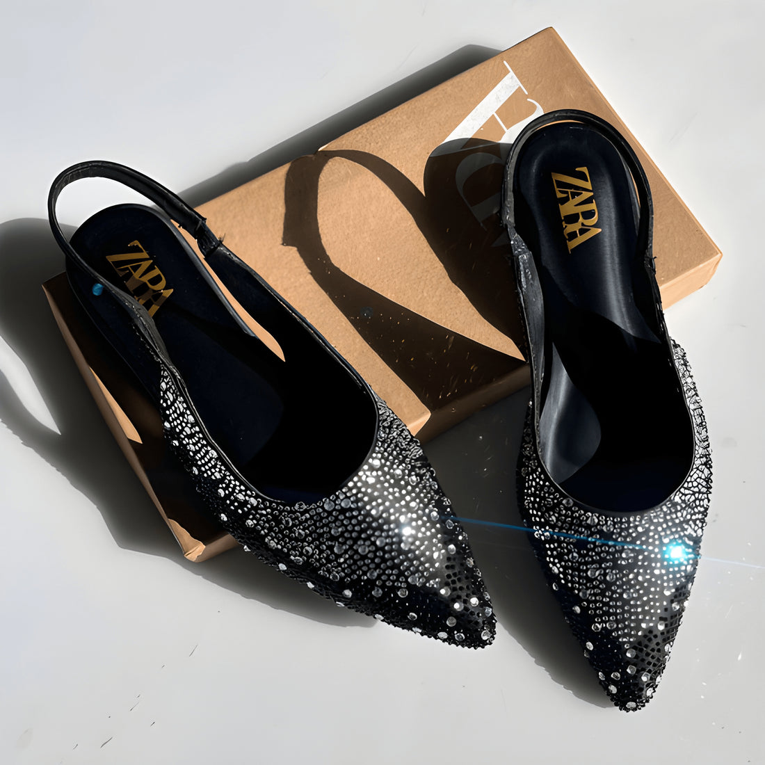 Classic Comfort Flats - Black