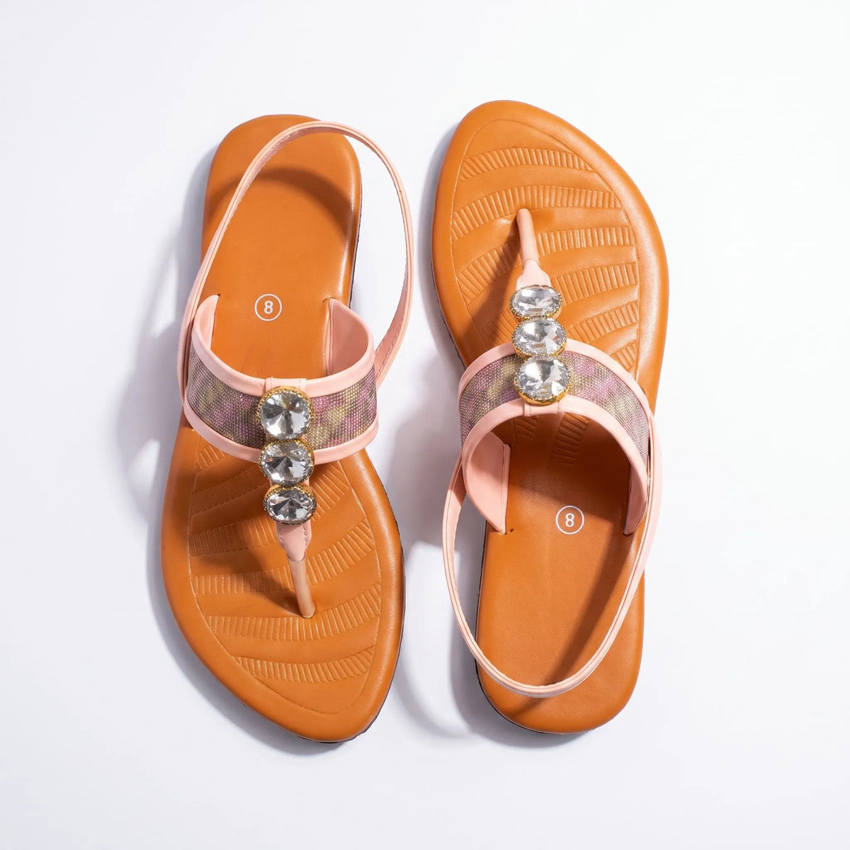 Crystal Muse Flat Sandal
