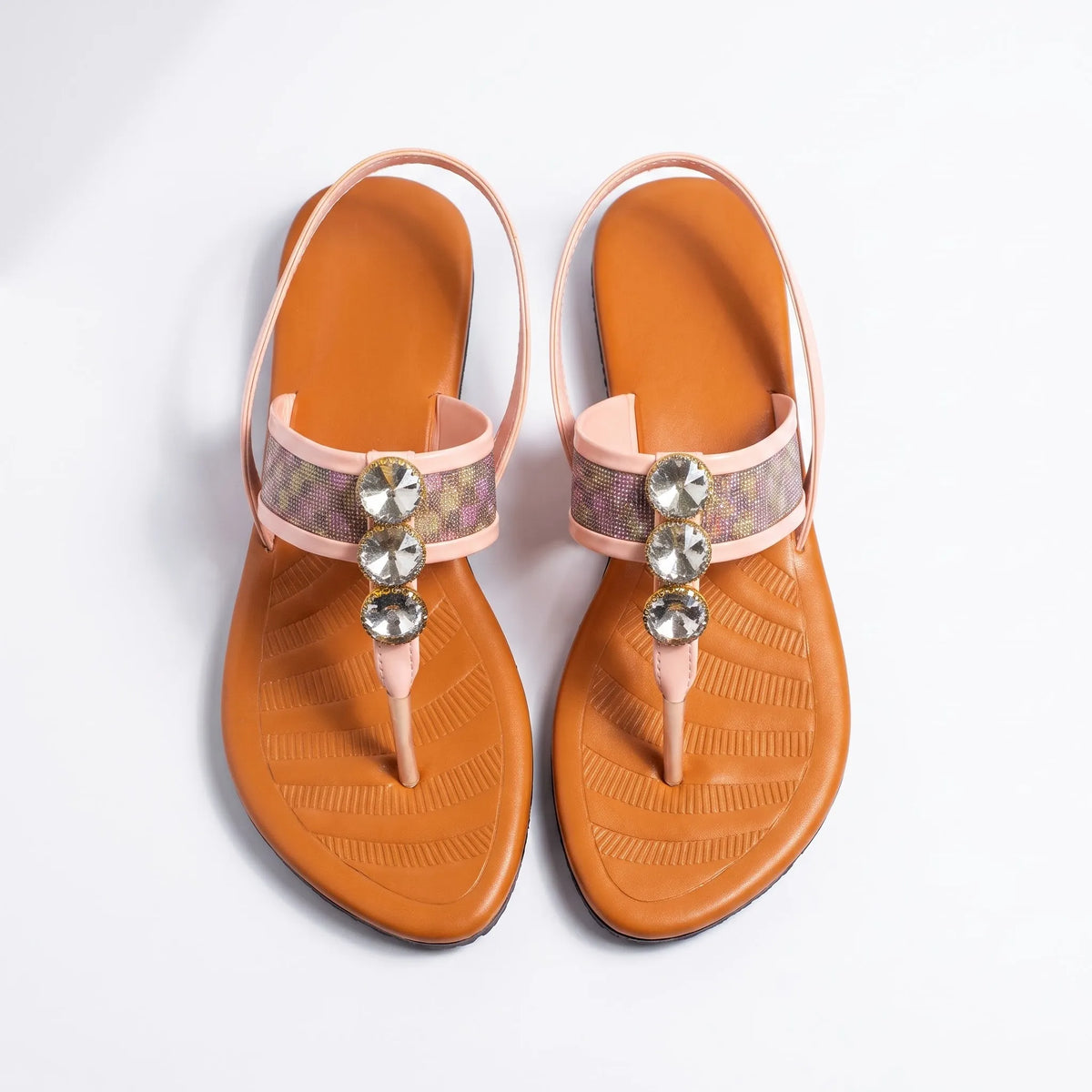 Crystal Muse Flat Sandal