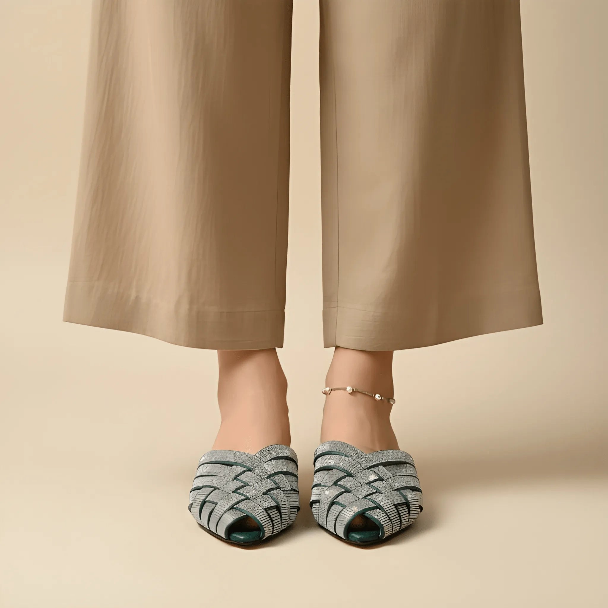 Eleganzia Comfort Flat - Green