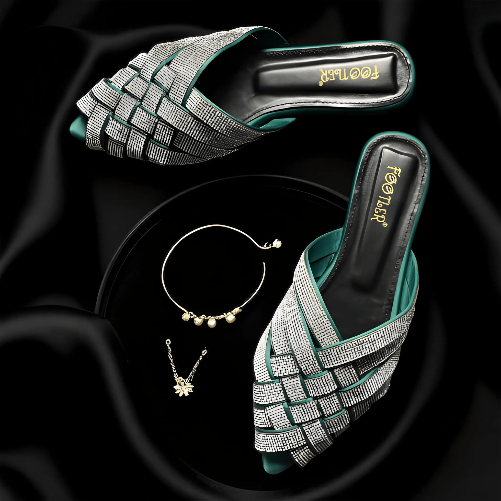 Eleganzia Comfort Flat - Green