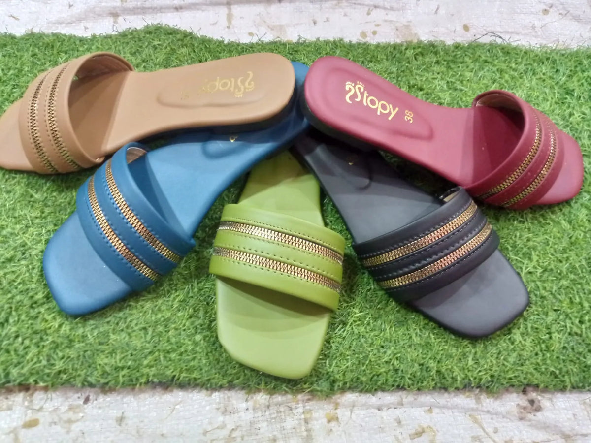 Golden Zip Luxe Slide
