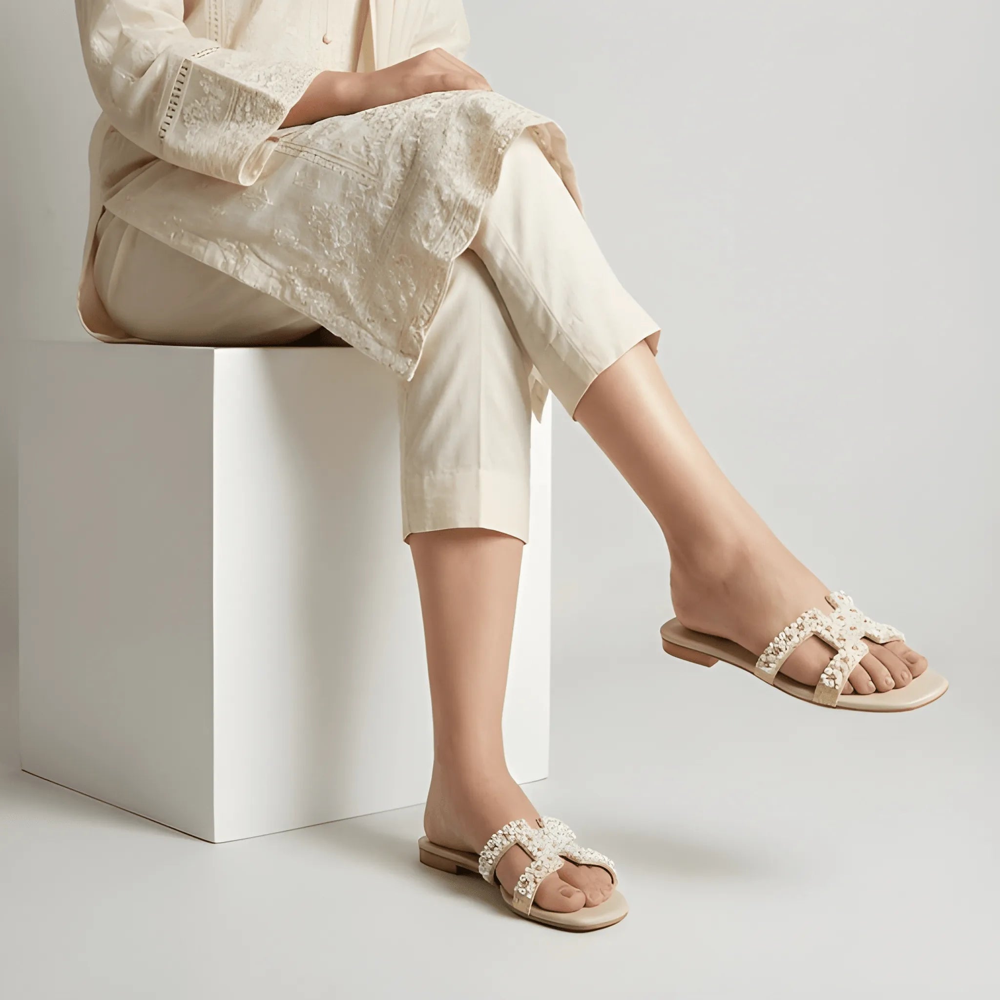 Lightweight Slipper - Fawn