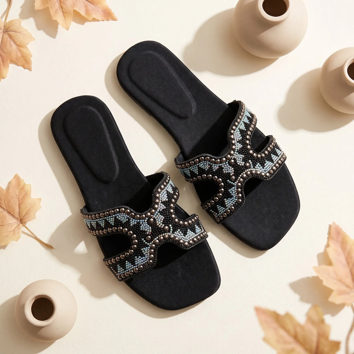 Luxe Cutout Strap – Black