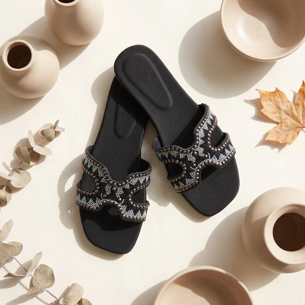 Luxe Cutout Strap – Black