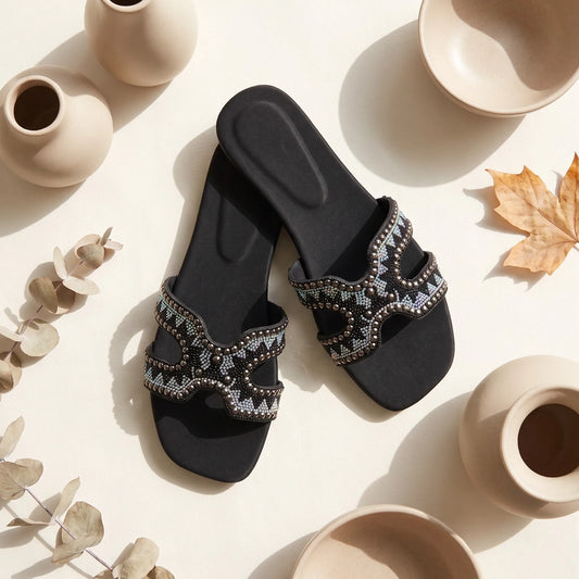 Luxe Cutout Strap – Black