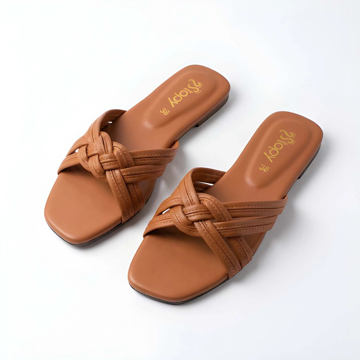 Luxe Knot Strap Slipper
