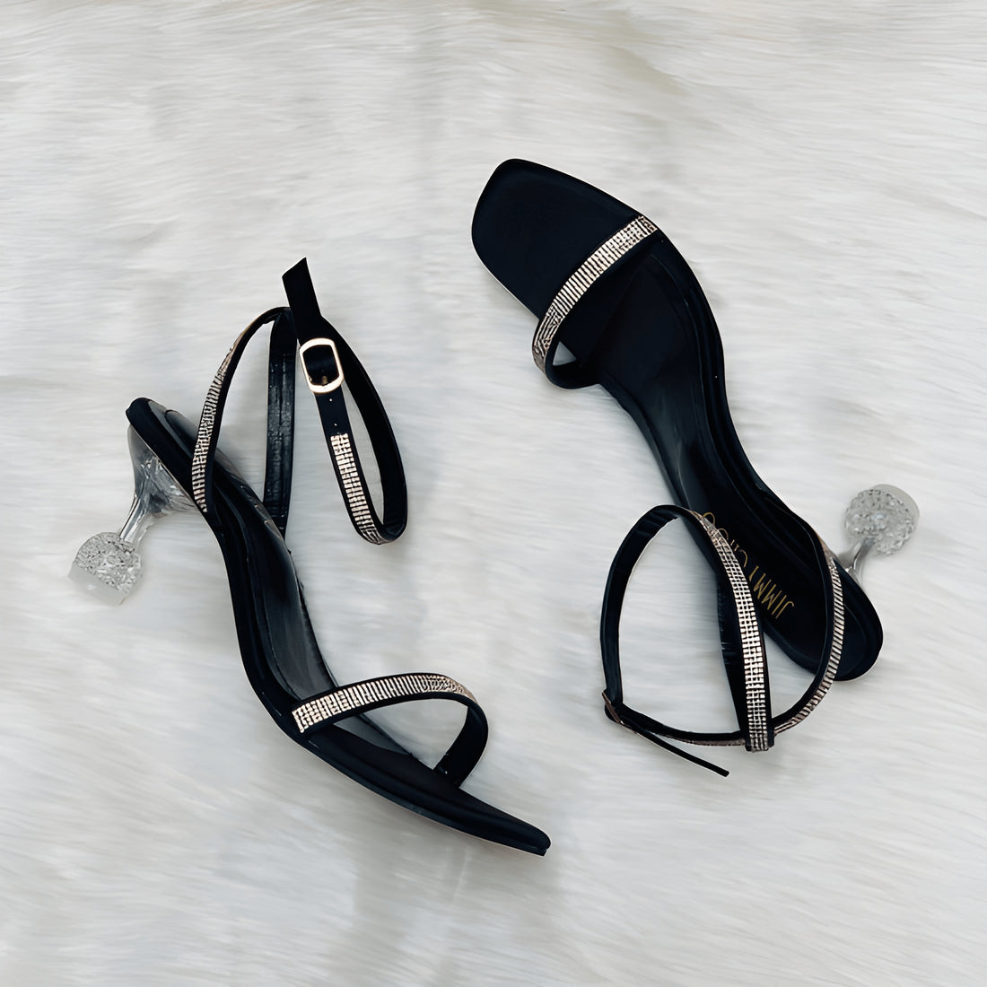 Luxe Party Heel - Black