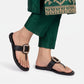 Luxe Square Buckle – Black