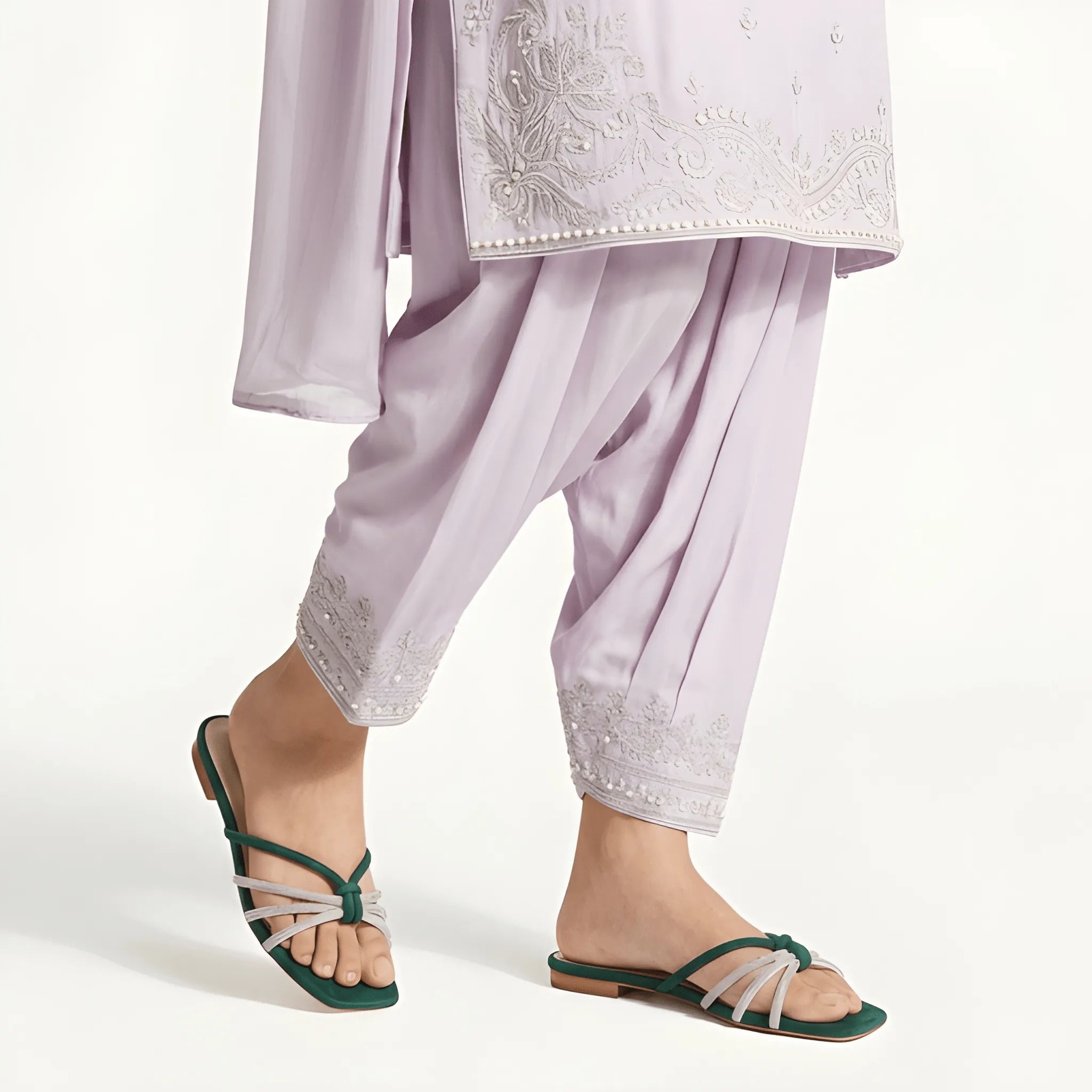 Modern Comfort Slipper - Green