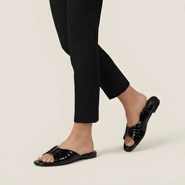 Modern Élan Step Slides - Black