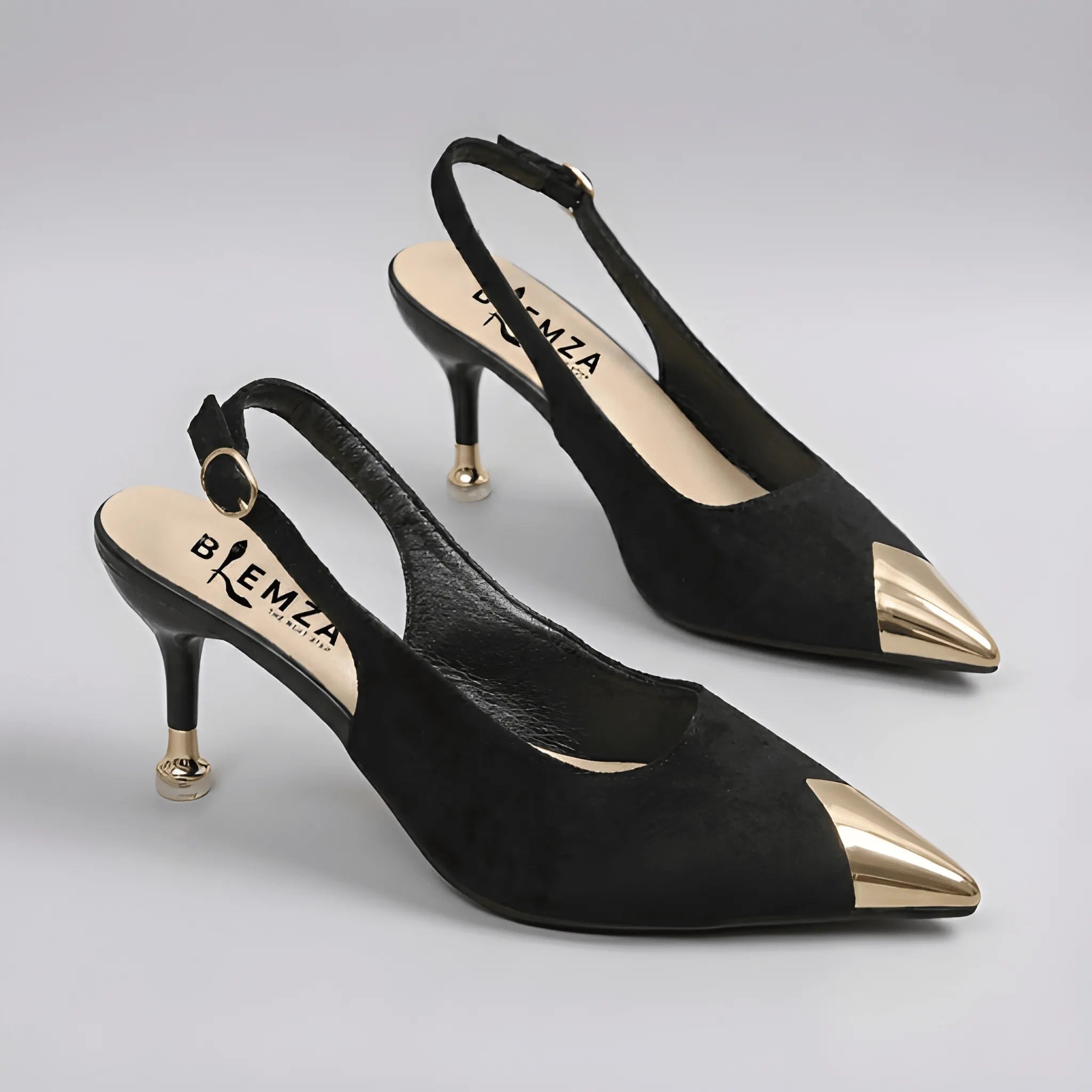 Pointed Glam Heels - Red