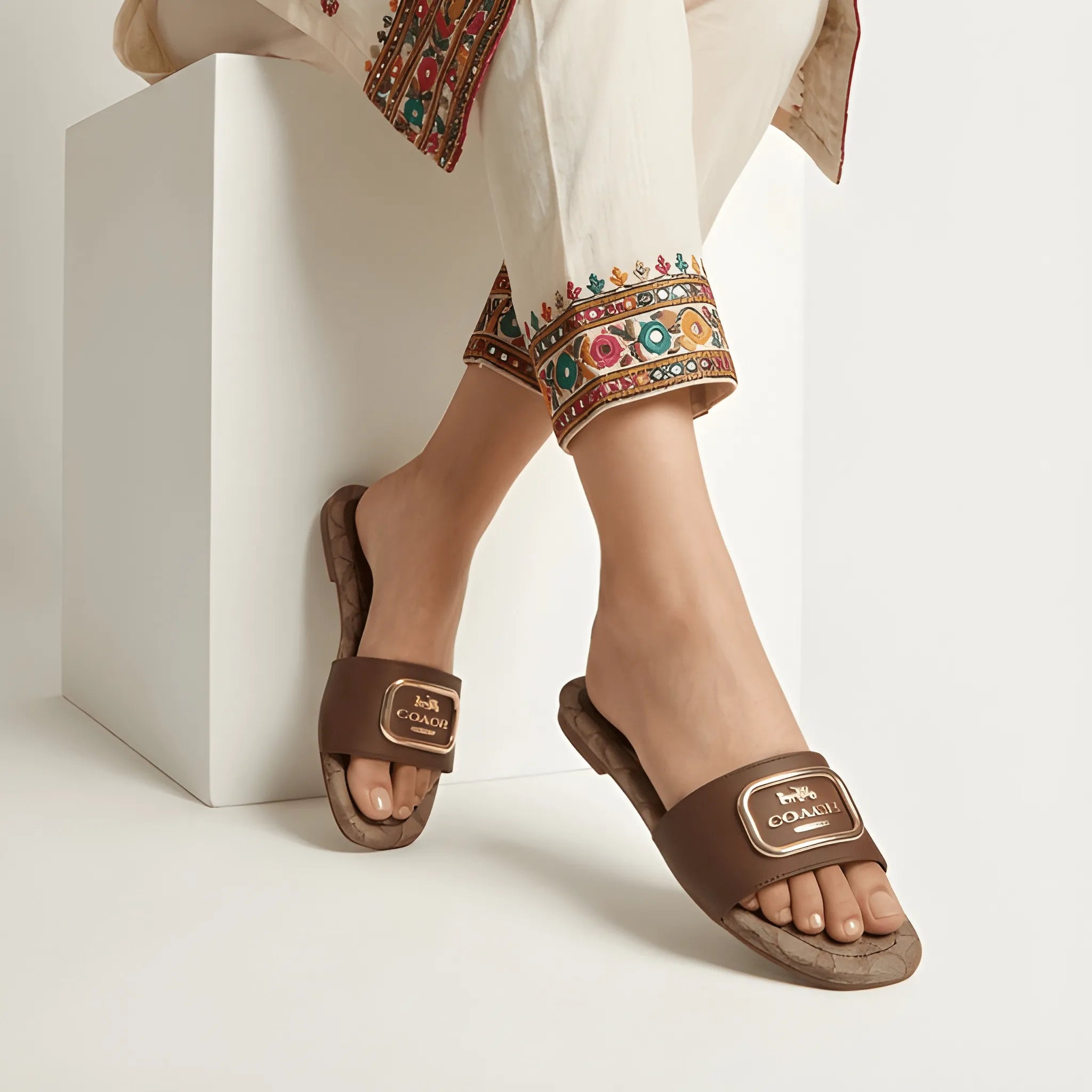 Refined Style Flat - Brown