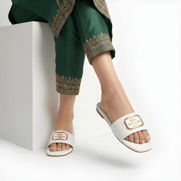 Refined Style Flat - White
