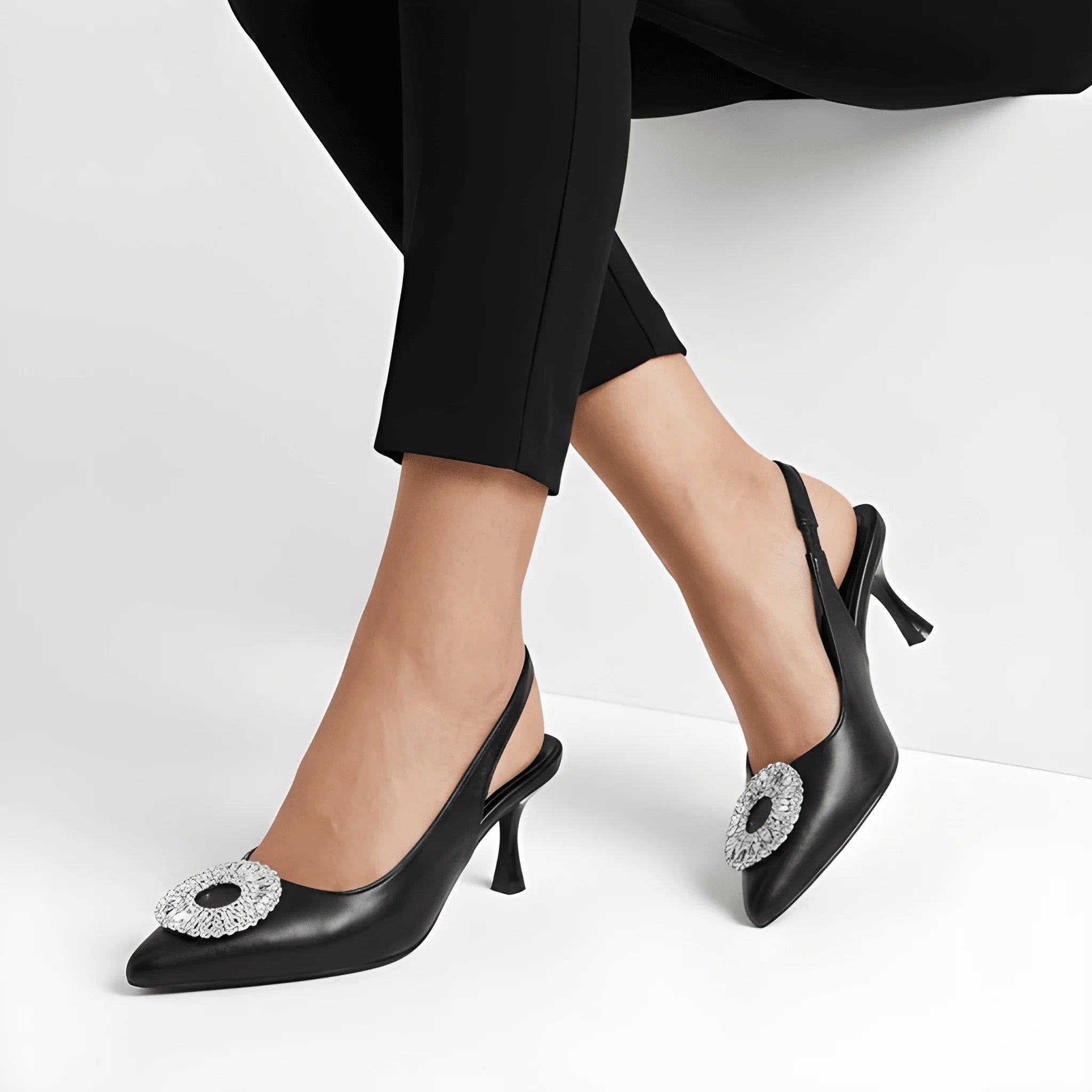 Royal Style Heel - Black