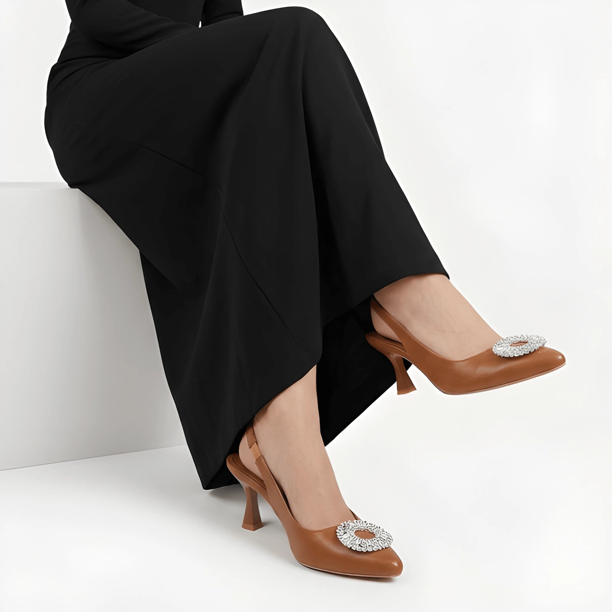Royal Style Heel - Bronz