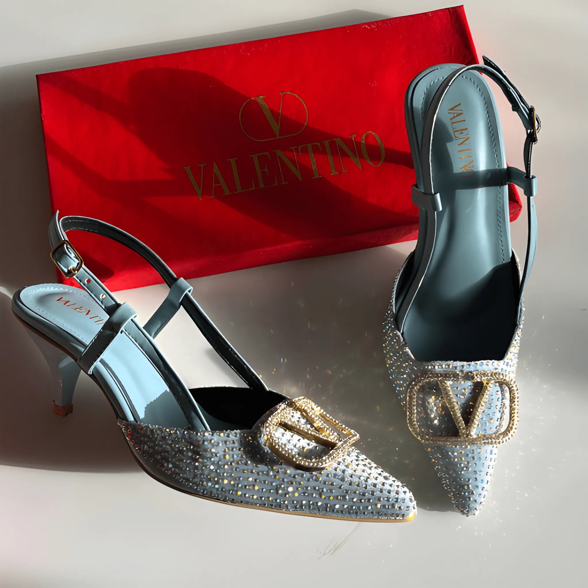 Royal Touch Heel - Blue