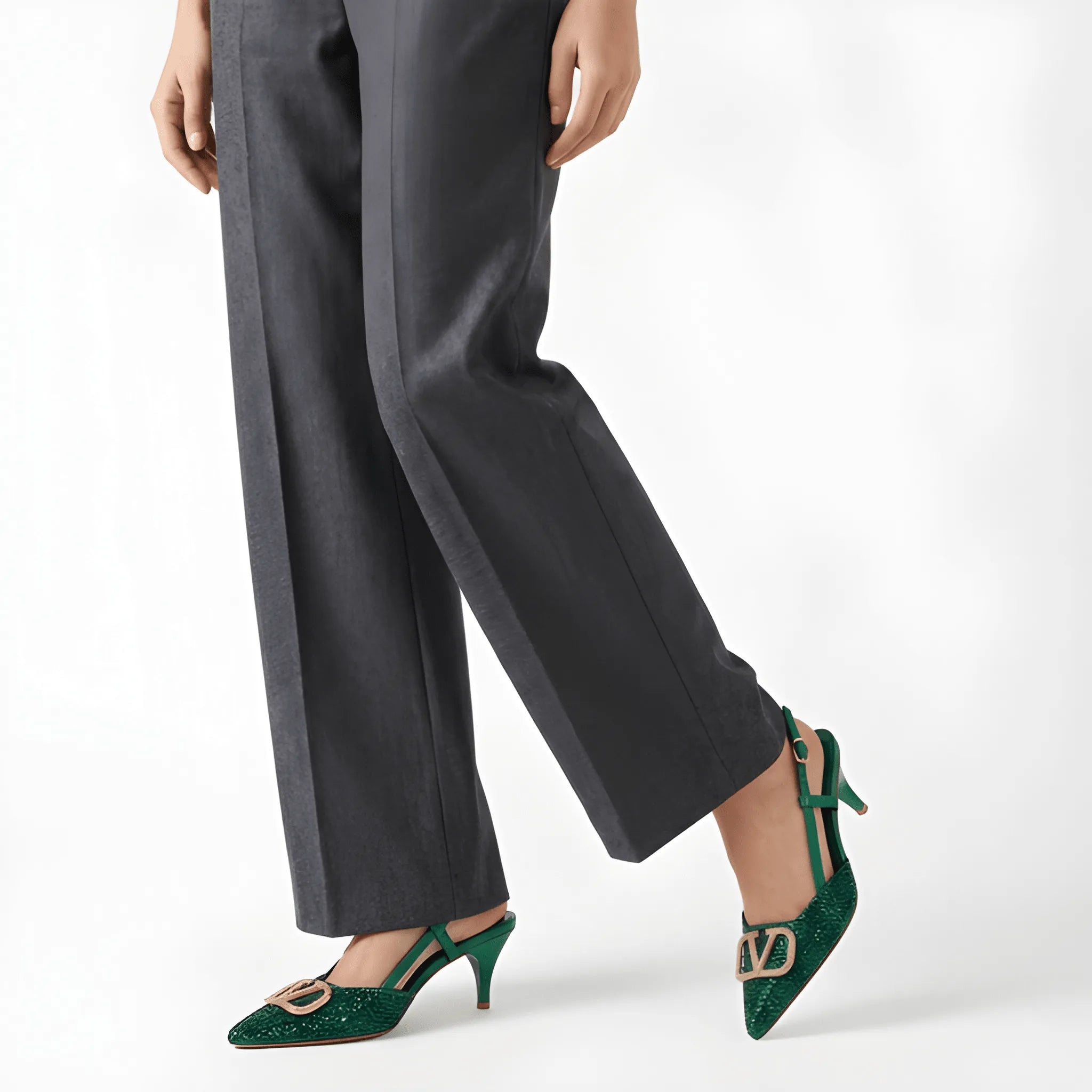Royal Touch Heel - Green