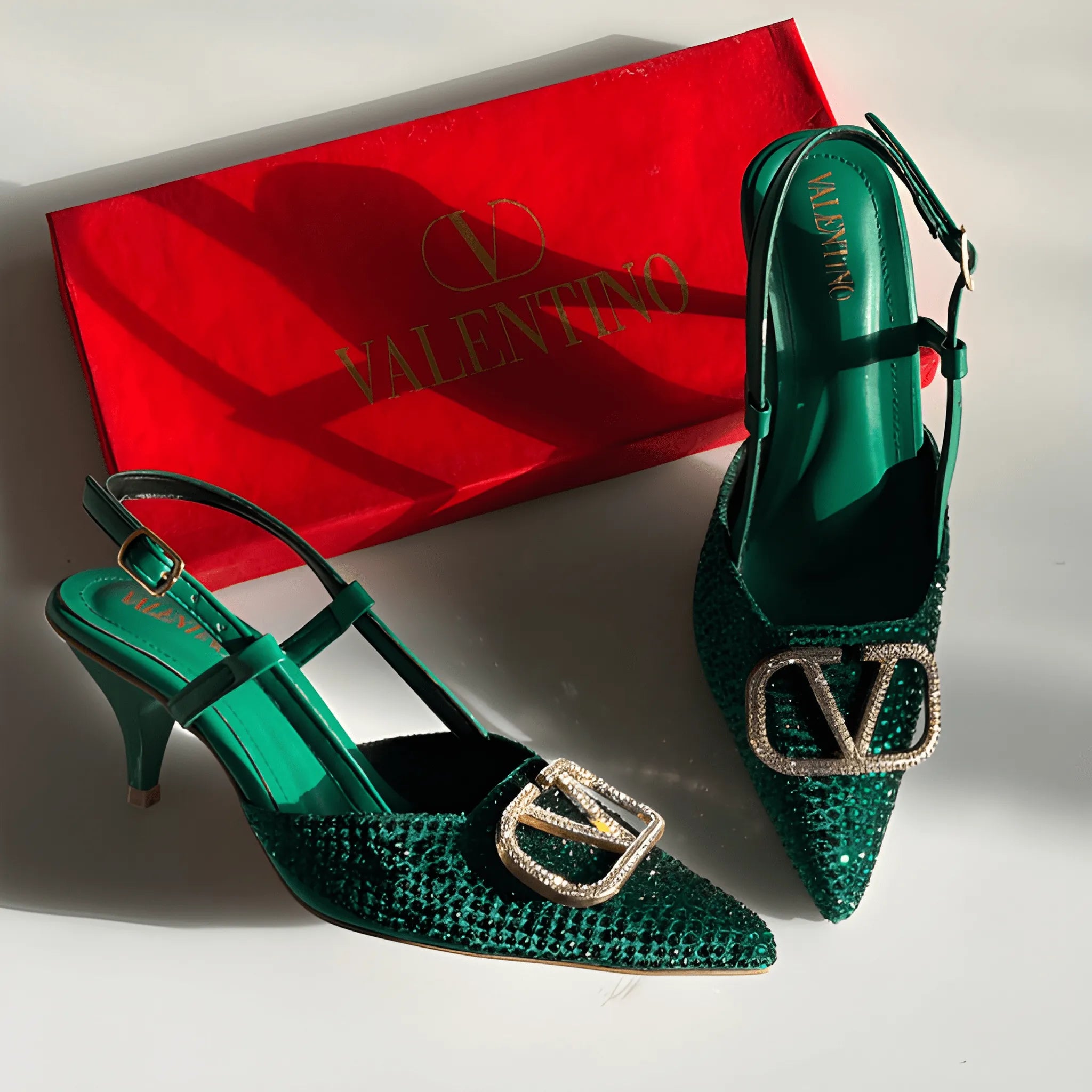 Royal Touch Heel - Green