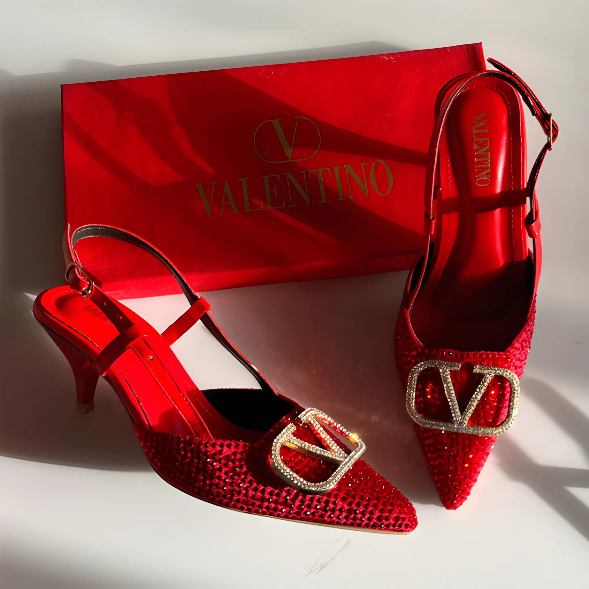 Royal Touch Heel - Red