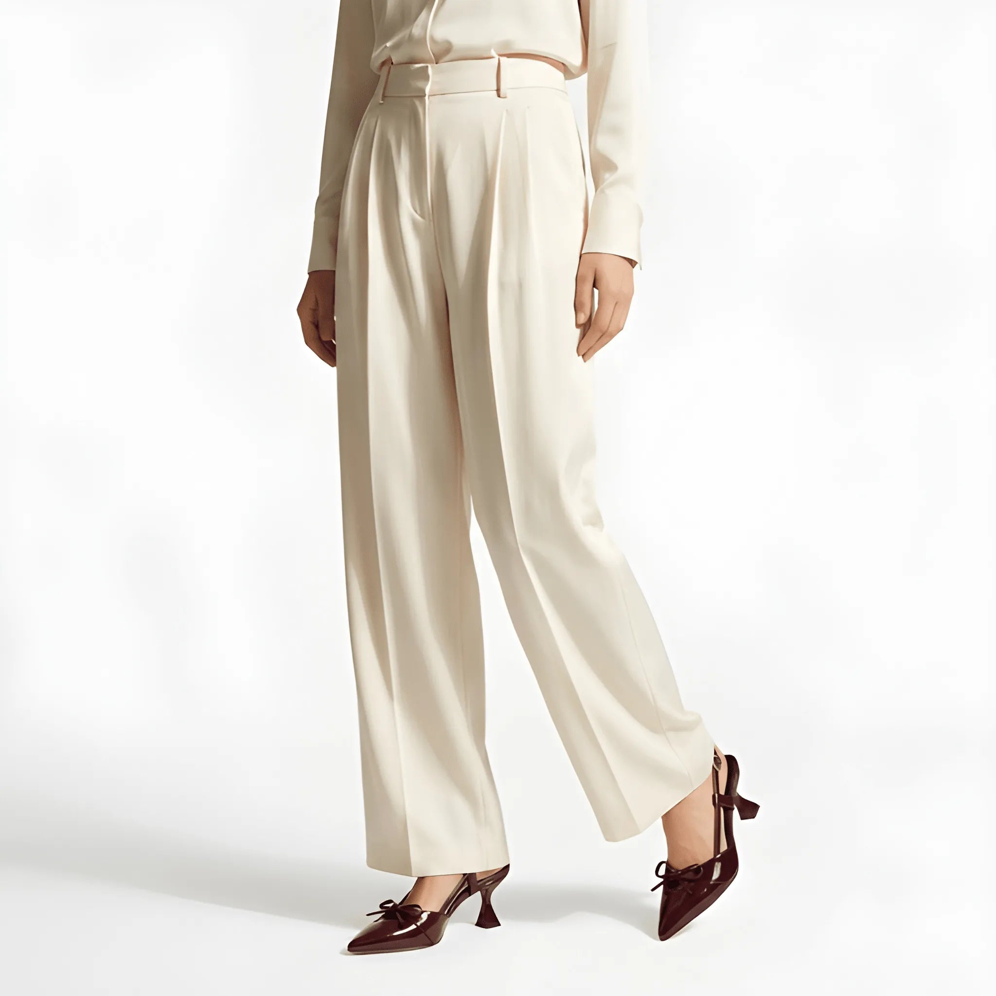 Runway Inspired Tie Heel - Maroon