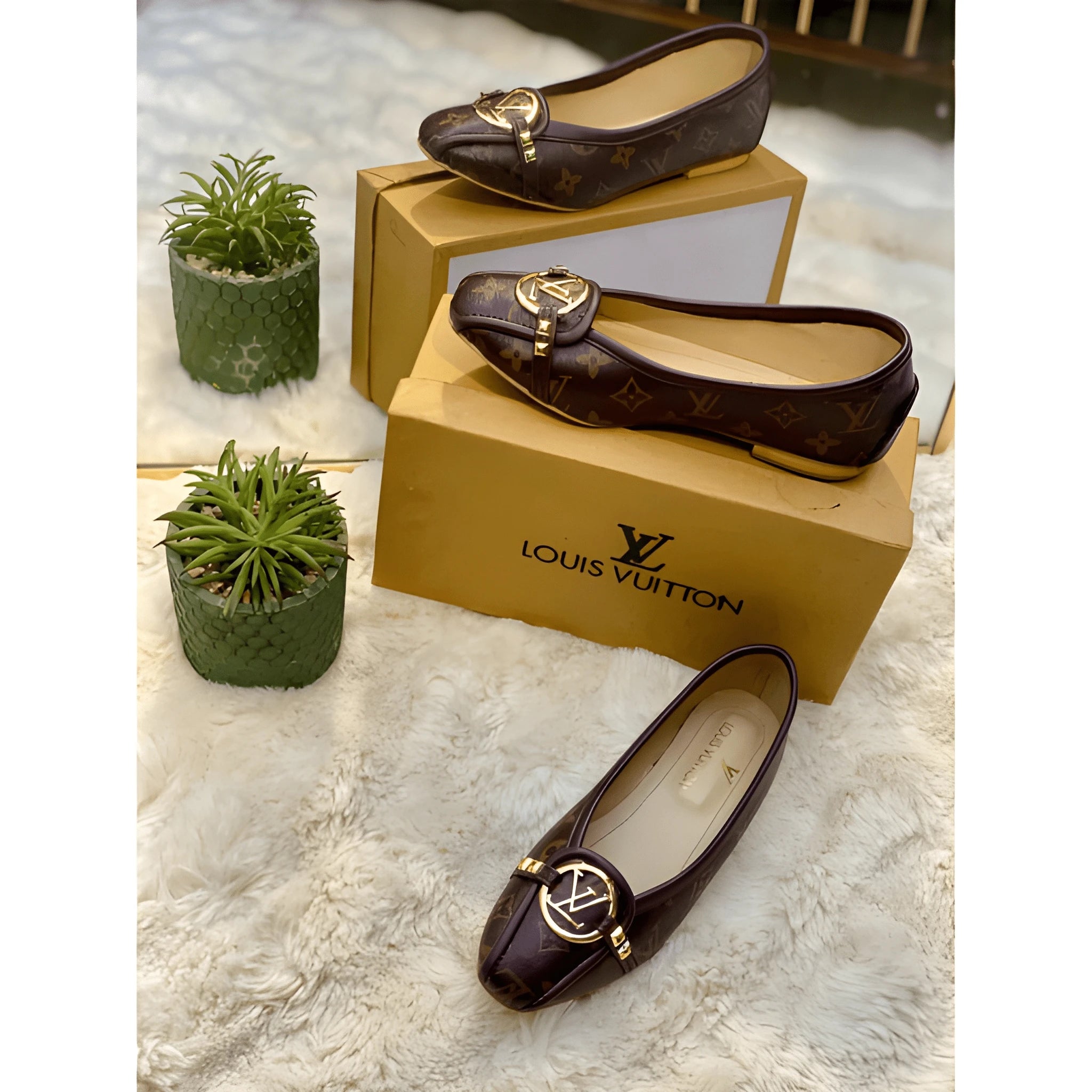 Signature Pattern Pump Flat