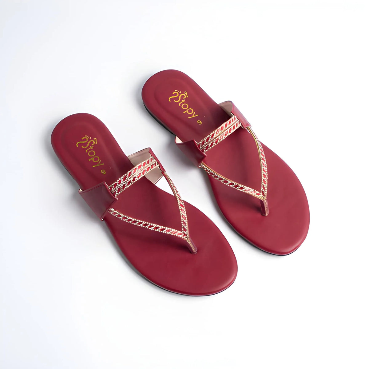 Signature T-Strap Flat