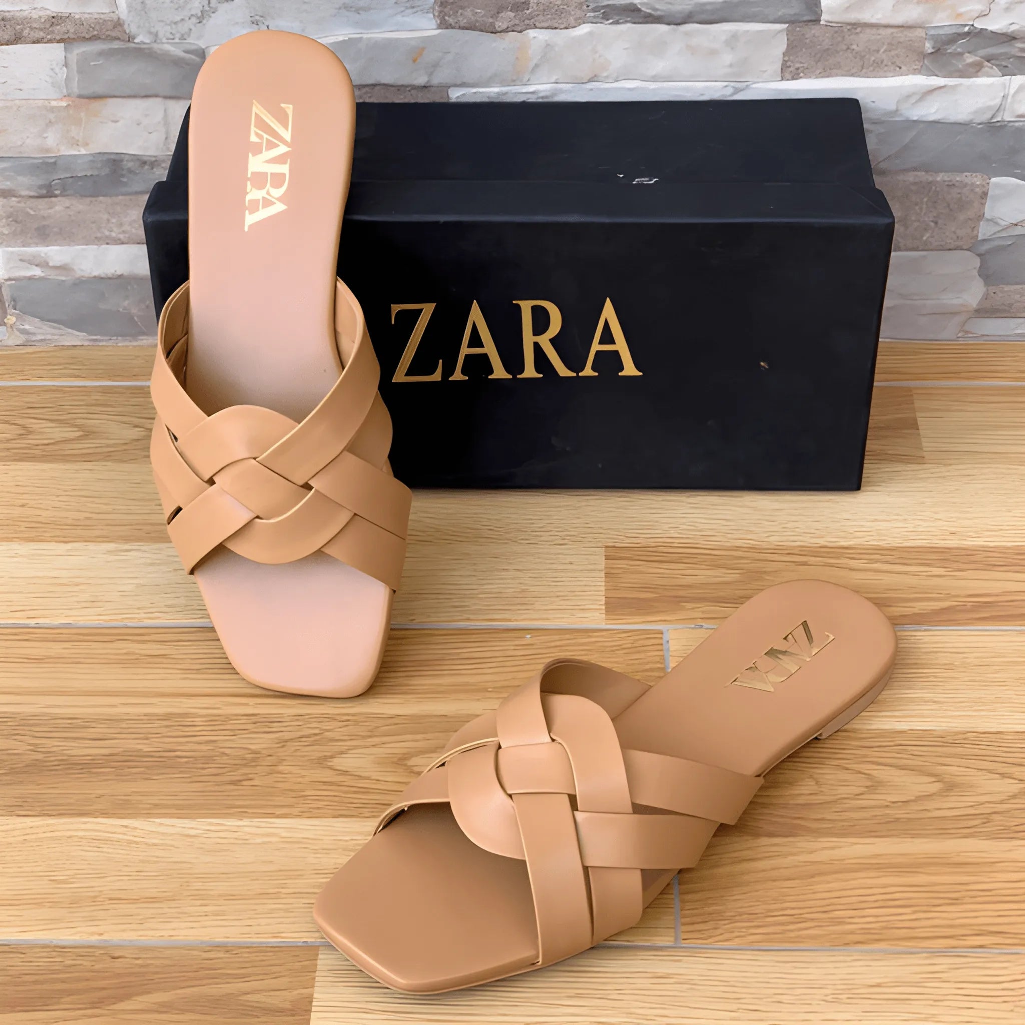 Simple Strappy Style - Beige