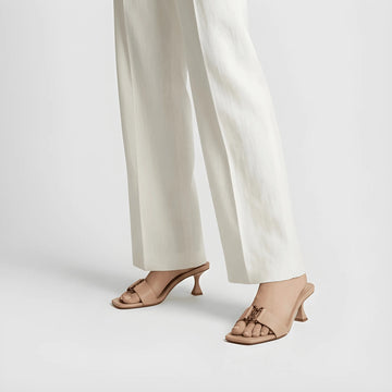Slim Point Kitten Heel - Fawn