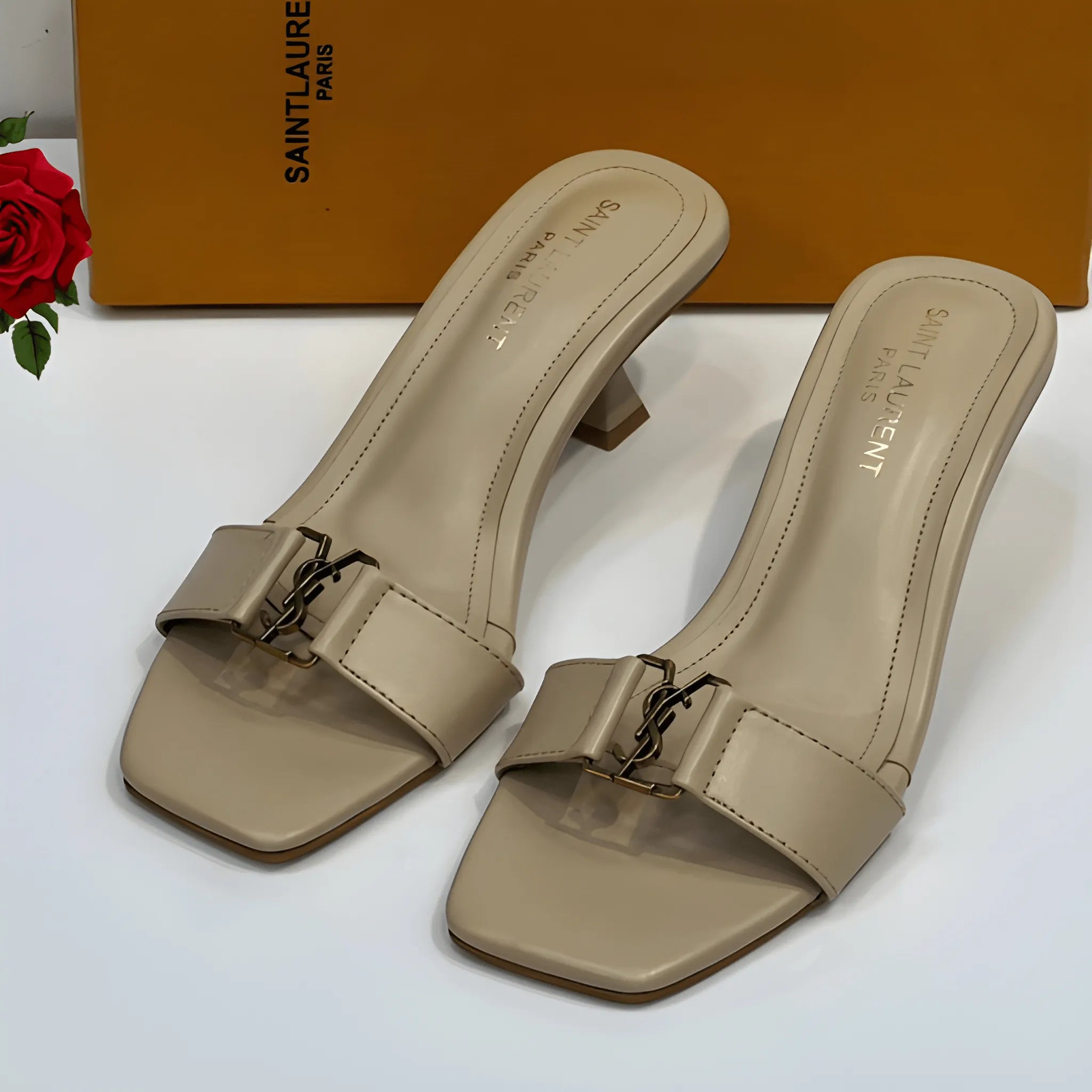 Slim Point Kitten Heel - Fawn