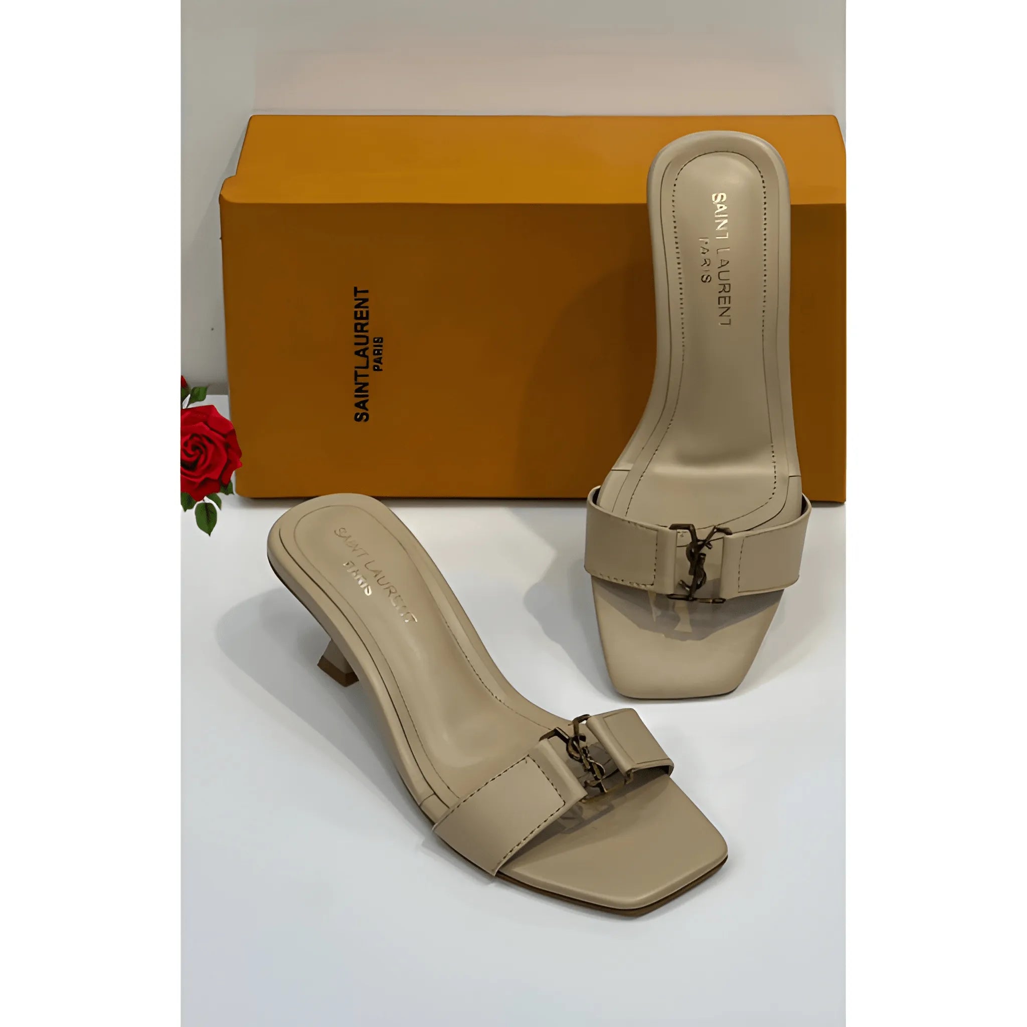 Slim Point Kitten Heel - Fawn