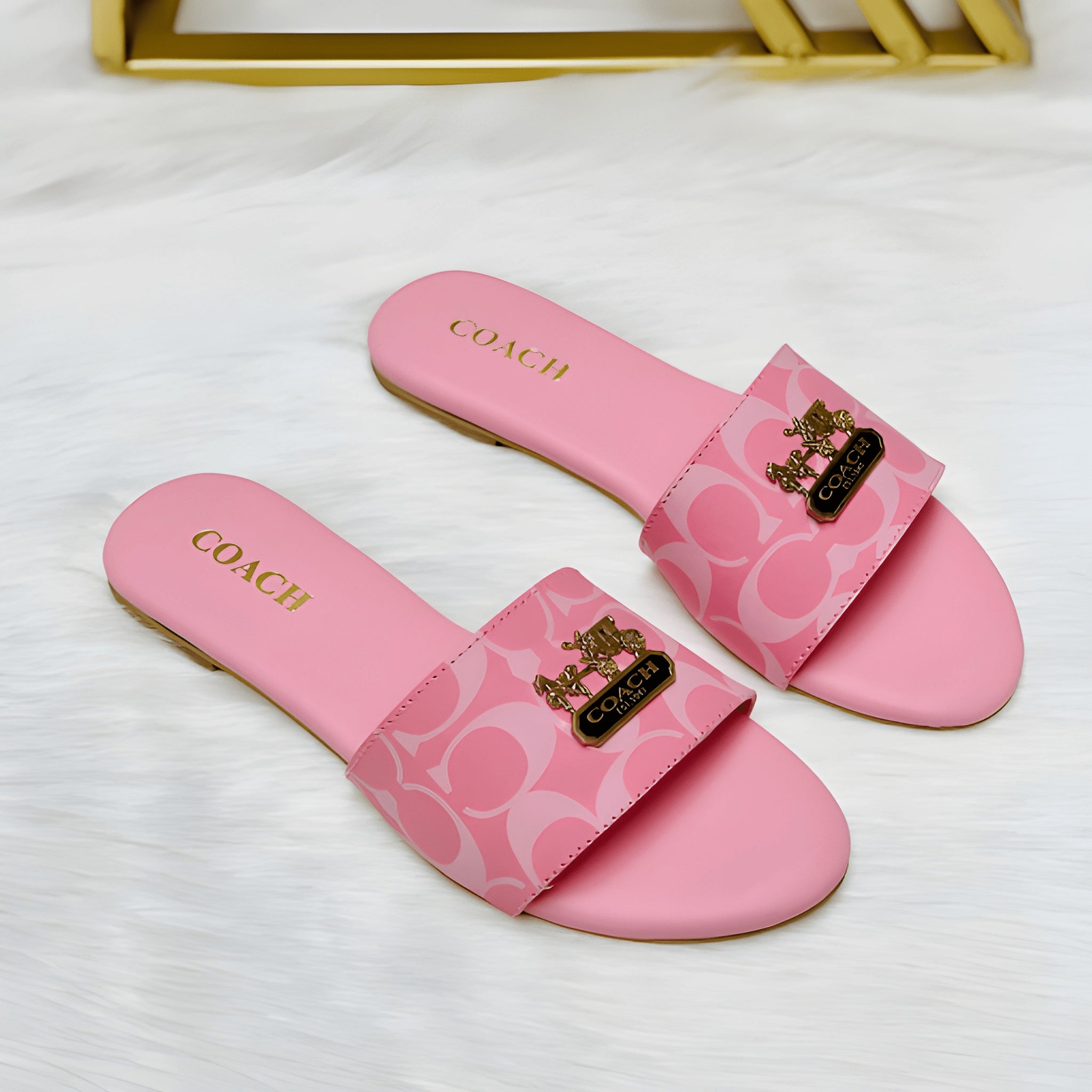 Soft Pink Slide Slipper