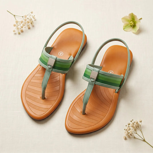 Striped Grace Sandal