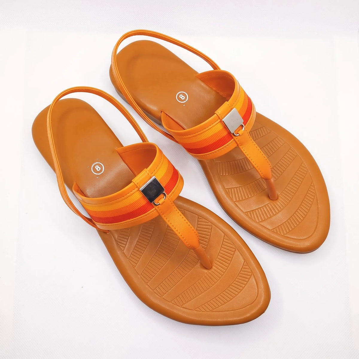 Striped Grace Sandal