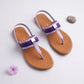 Striped Grace Sandal