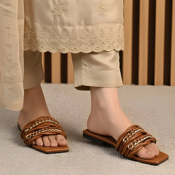 Urban Chic Flat - Brown