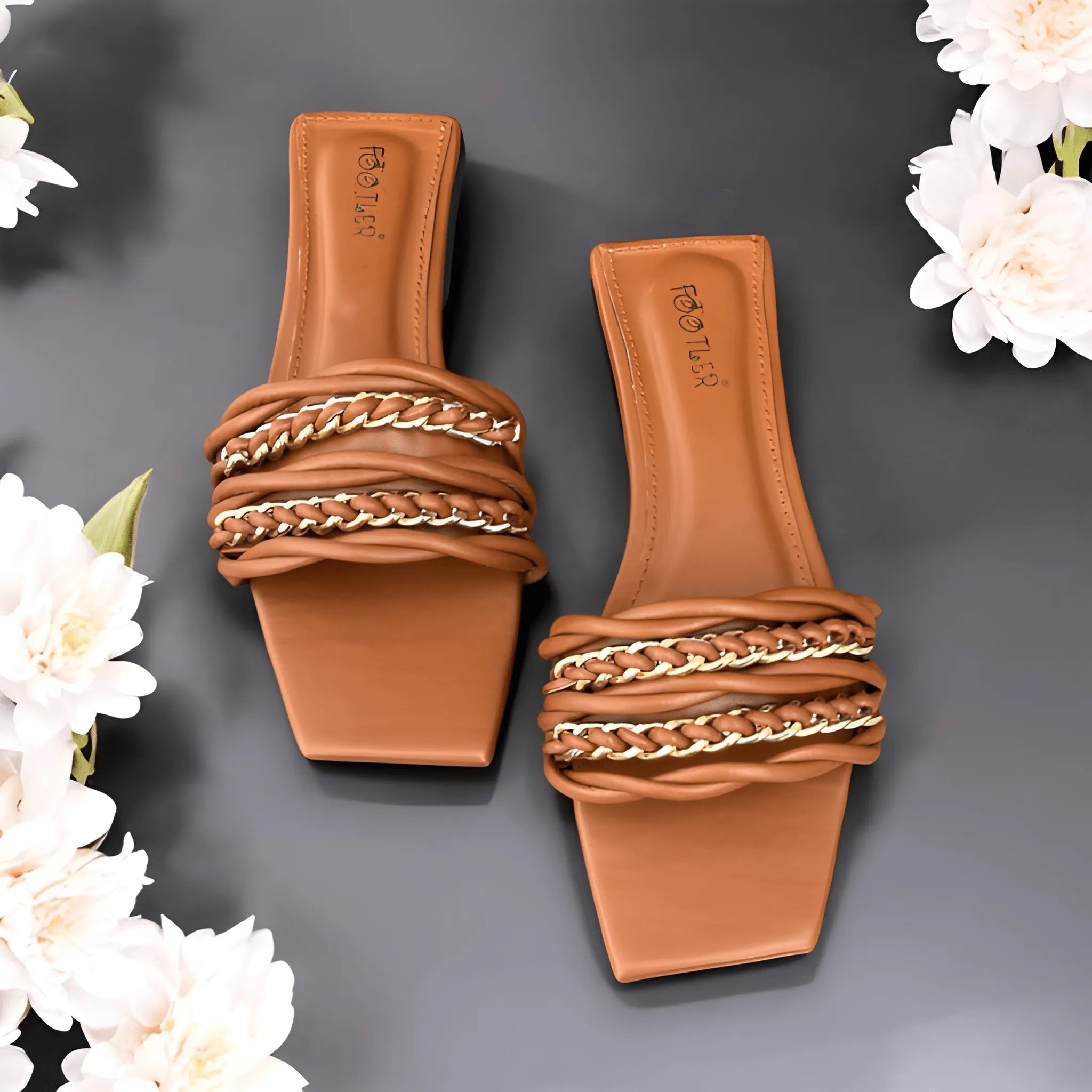 Urban Chic Flat - Brown