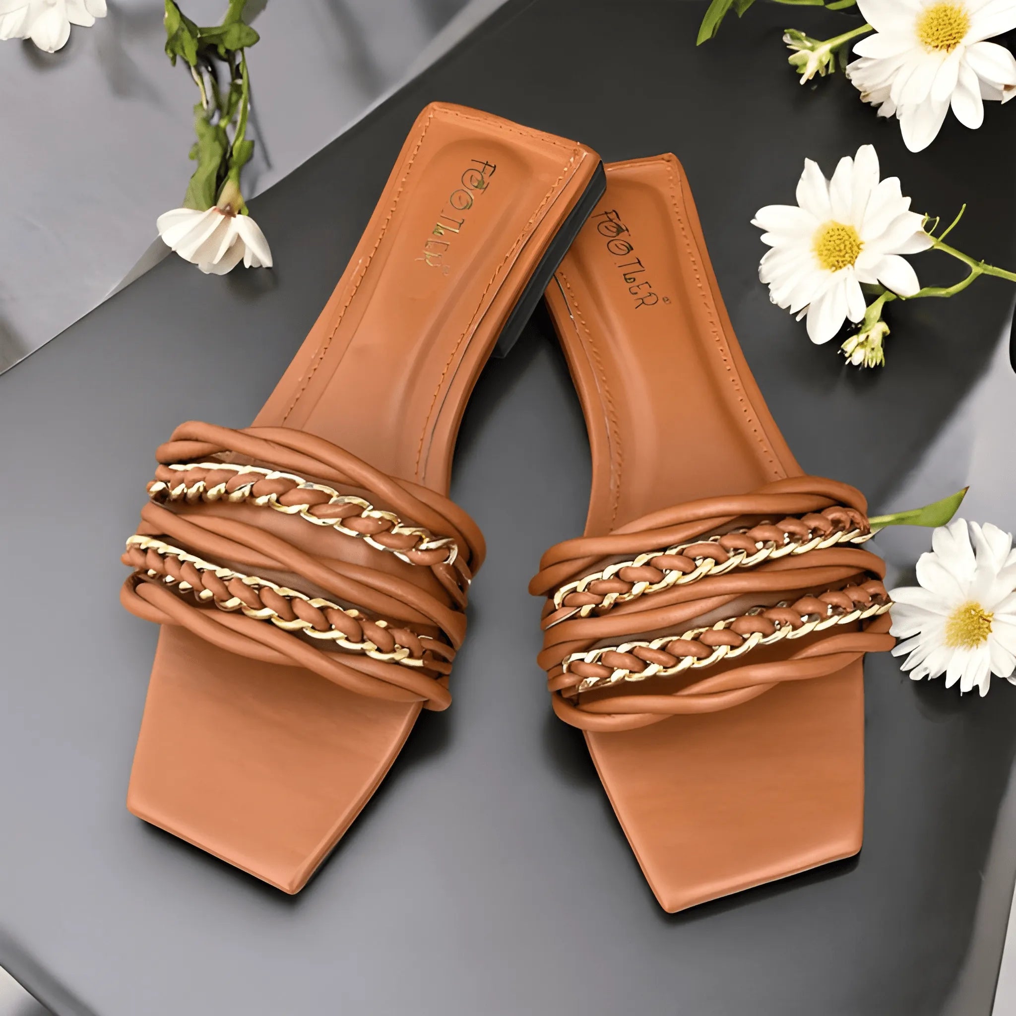 Urban Chic Flat - Brown