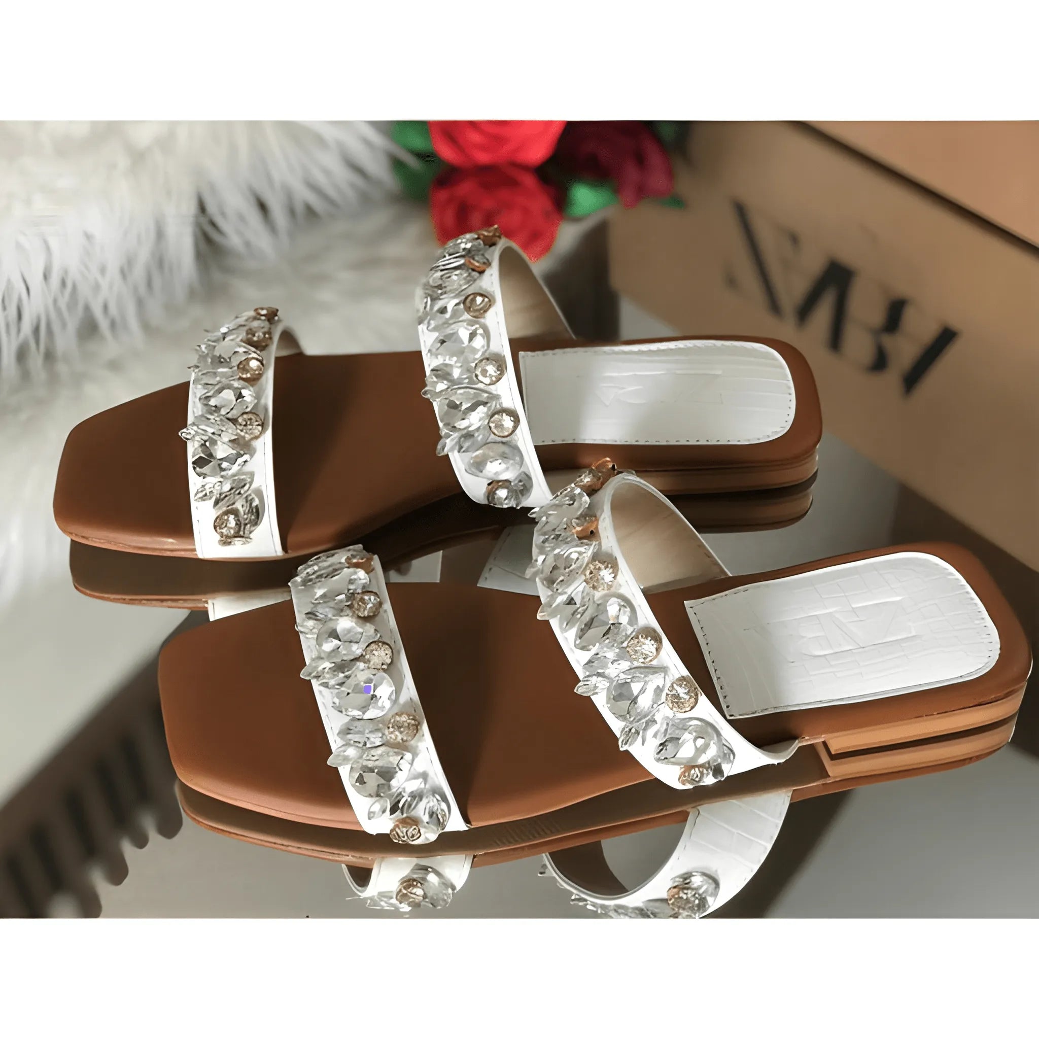Velvet Walk Slipper - Brown