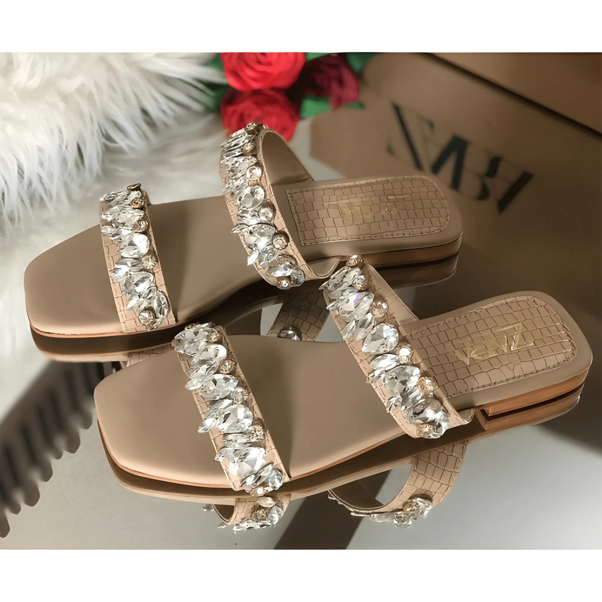 Velvet Walk Slipper - Fawn