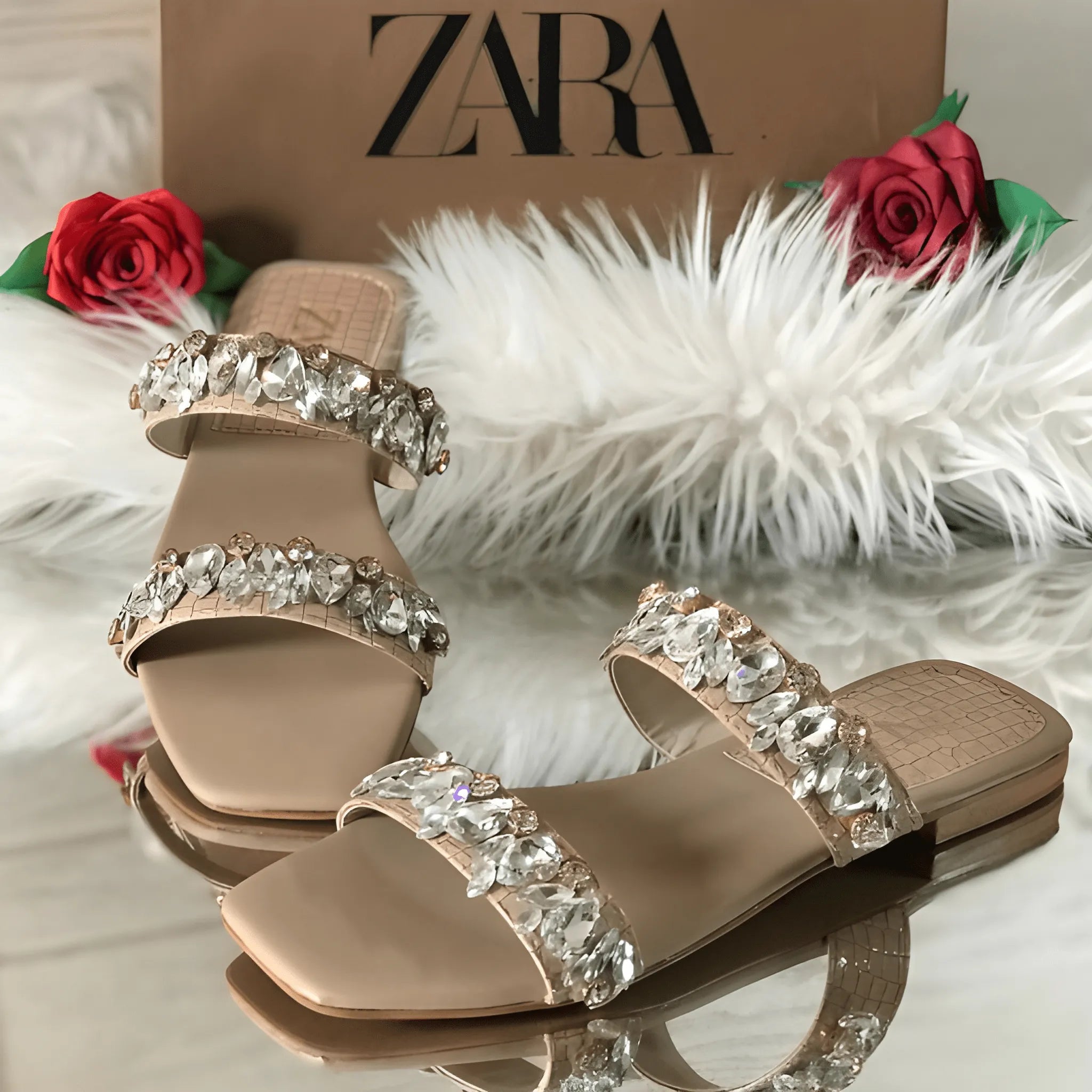 Velvet Walk Slipper - Fawn