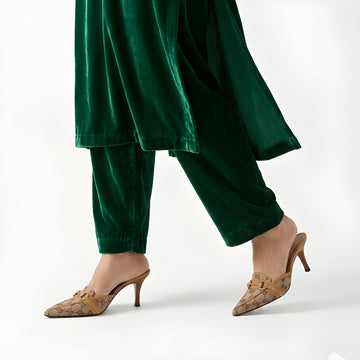 Vintage Horsebit Pointed Heel